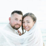 inlet beach, wedding, bride and groom